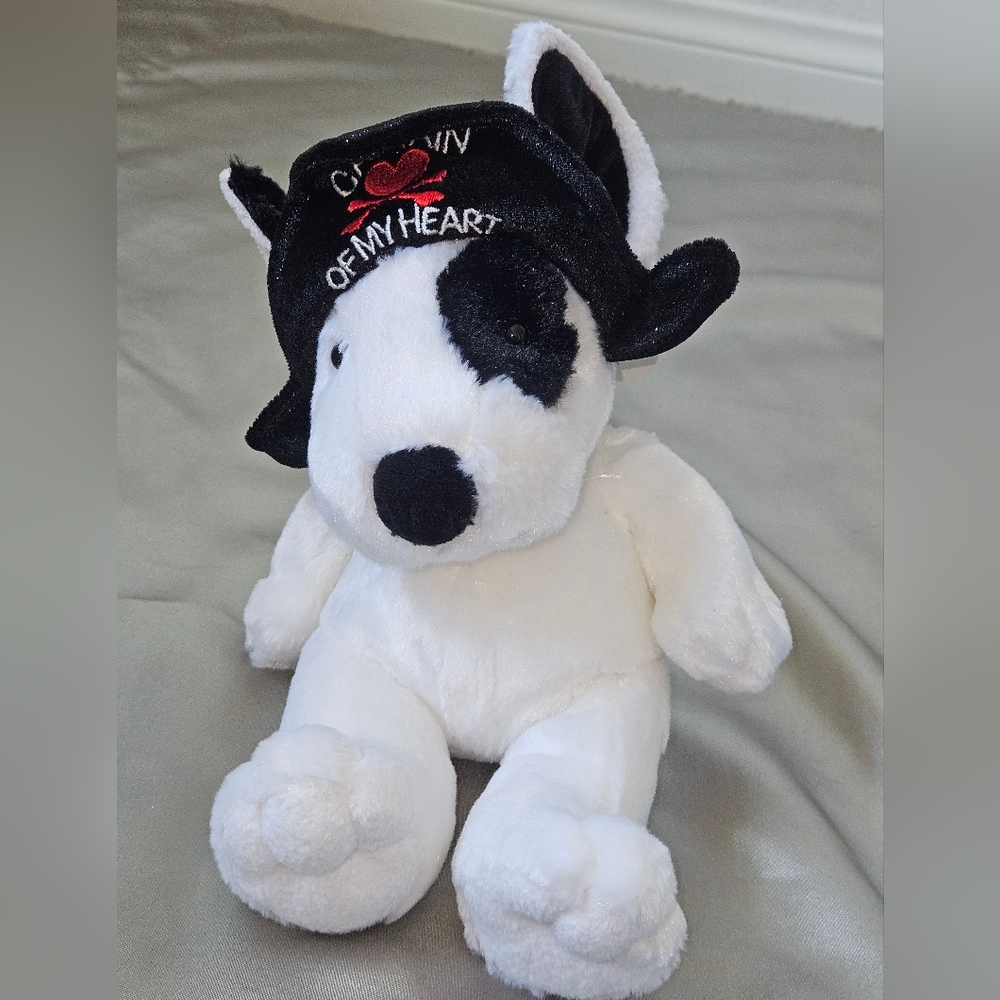 Aurora Plush Pet Max White English Bull Terrier NEW!